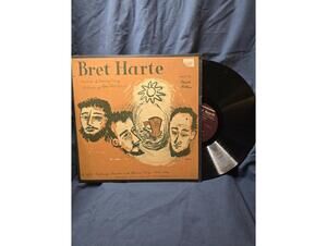 Rare! Bret Harte - The Battle of Roaring Camp LP Vinyl Record
